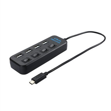 {{0}}Port USB 2.0 Data HUB dengan Sakelar Daya