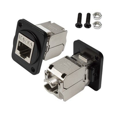 Instalasi Snap-In Untuk Modul Keystone Untuk Menghubungkan Kabel Jaringan