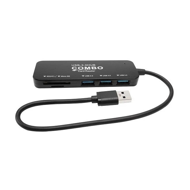 5-in-1 USB 3.0 Hub With SD/TF Card Reader