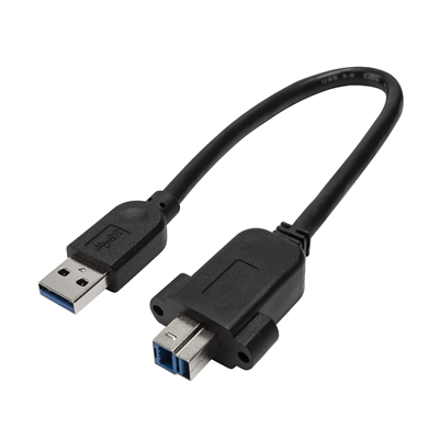 USB 3.0 Male To Panel Mount USB 3.0 Kabel B Male
