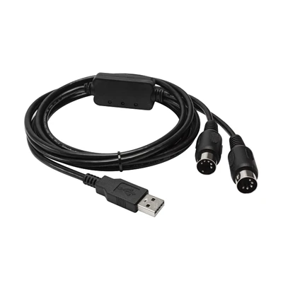 Kabel Adaptor USB In-Out MIDI Untuk Studio Musik Rumah