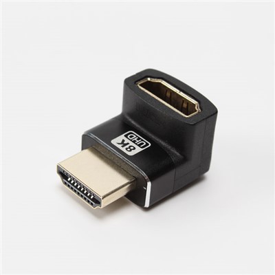 Adaptor Coupler Pria Ke Wanita Sudut 270 Derajat HDMI 8K
